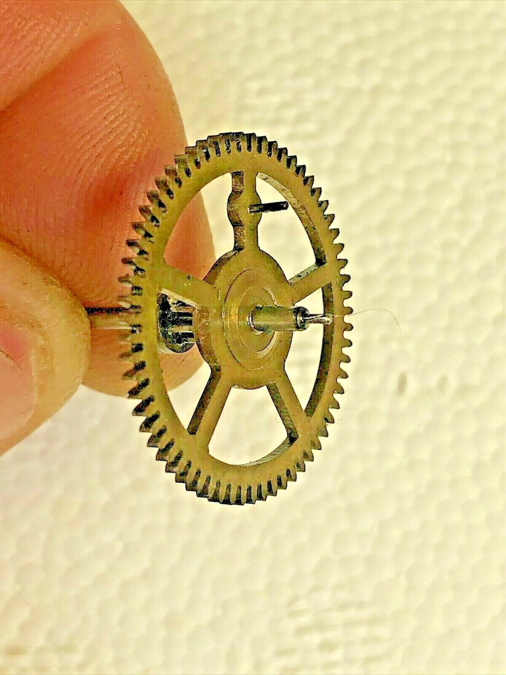Mauthe Clock Movement (#2) Strike Side 5th Wheel  (See Pics to ID Mvmt) (K7148)