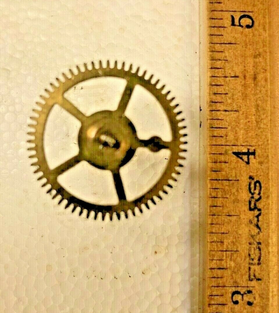 Mauthe Clock Movement (#2) Strike Side 5th Wheel  (See Pics to ID Mvmt) (K7148)