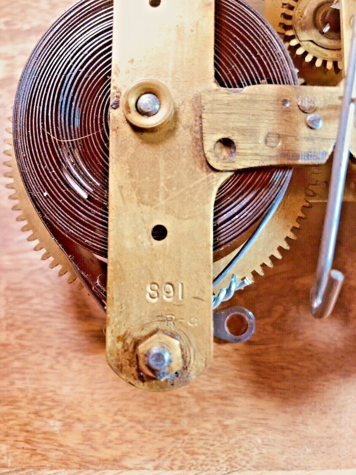 Old Seth Thomas 89I Clock Movement Strike Side 3rd Wheel    (K7745)