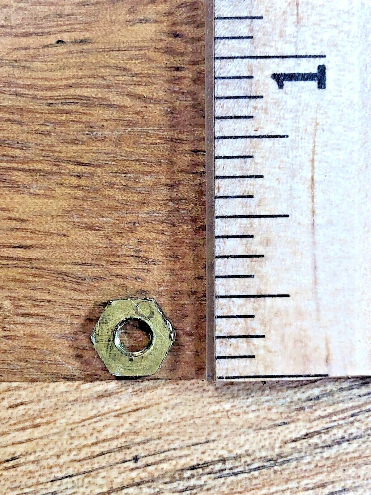 Old Ingraham (Stamped 7 01) Clock Movement Nut (See Pics To ID) (K7254)