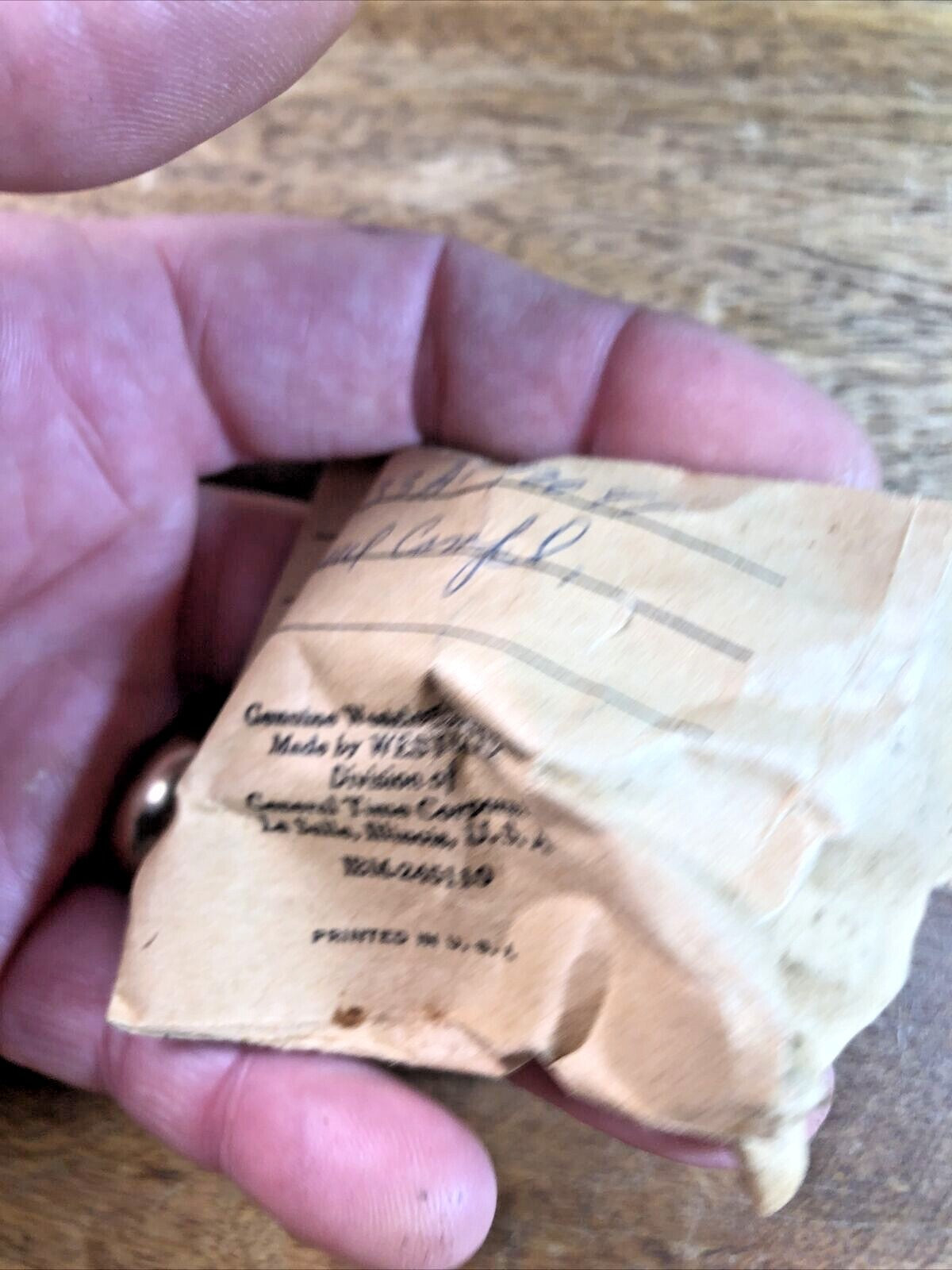 NOS Westclox Spring Barrel and Spring (29.74mm Diameter)    (K7672)