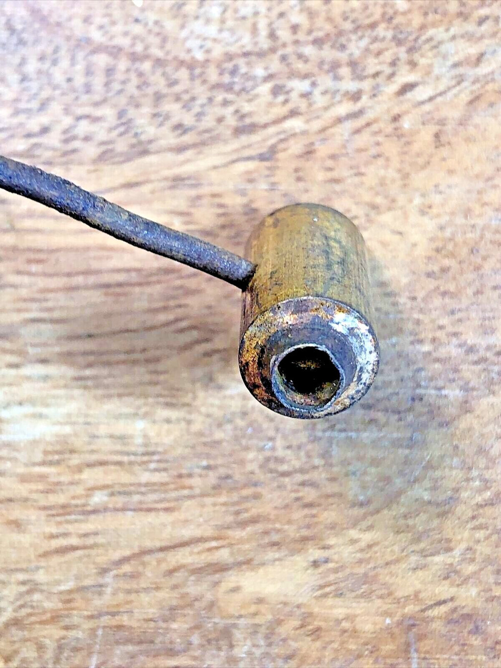 Gilbert Clock Movement (Stamped 1904) Gong Hammer (See Pics To ID)(K7357)