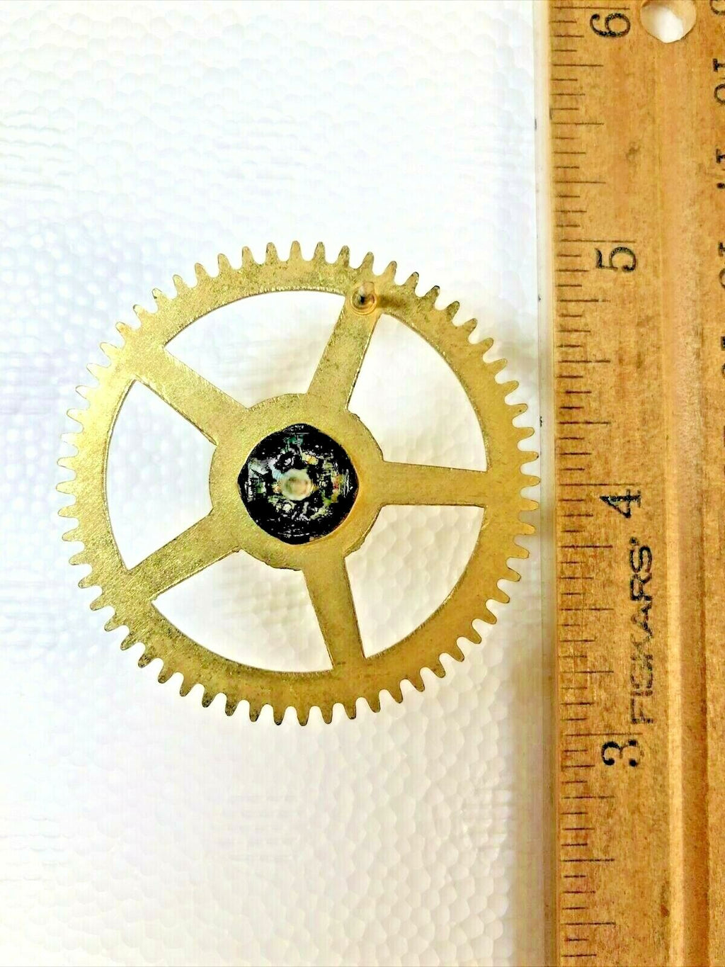 Made In Japan Clock Movement Warning Wheel (See Pics to ID Movement) (K6380)