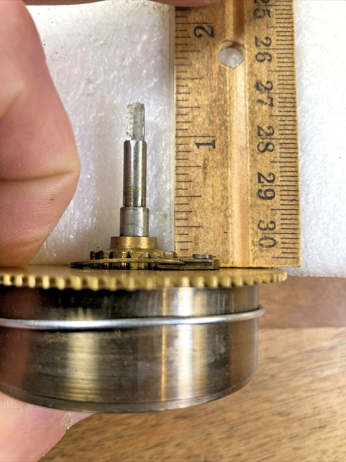 Herschede Clock Movement Strike Side Main Wheel (See Pics to ID Mvmt)  (KA6964)