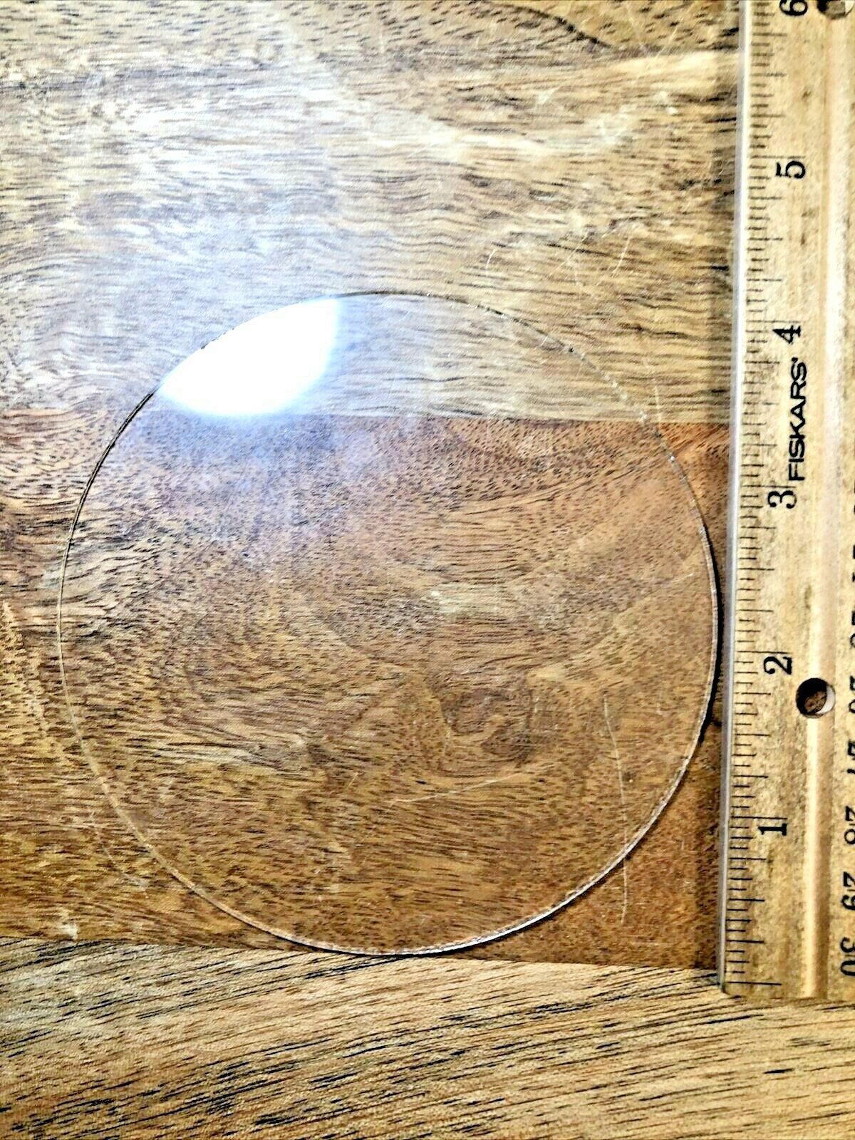 4.12 Inch or 104.71mm Diameter Flat Clock Glass    (K5940)