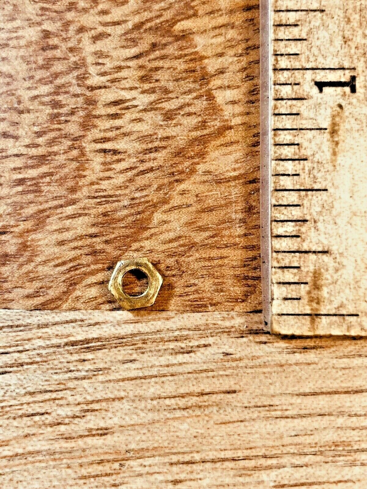 Old Sessions Clock Movement Pallet Nut (See Pics to ID Mvmt) (K6091)
