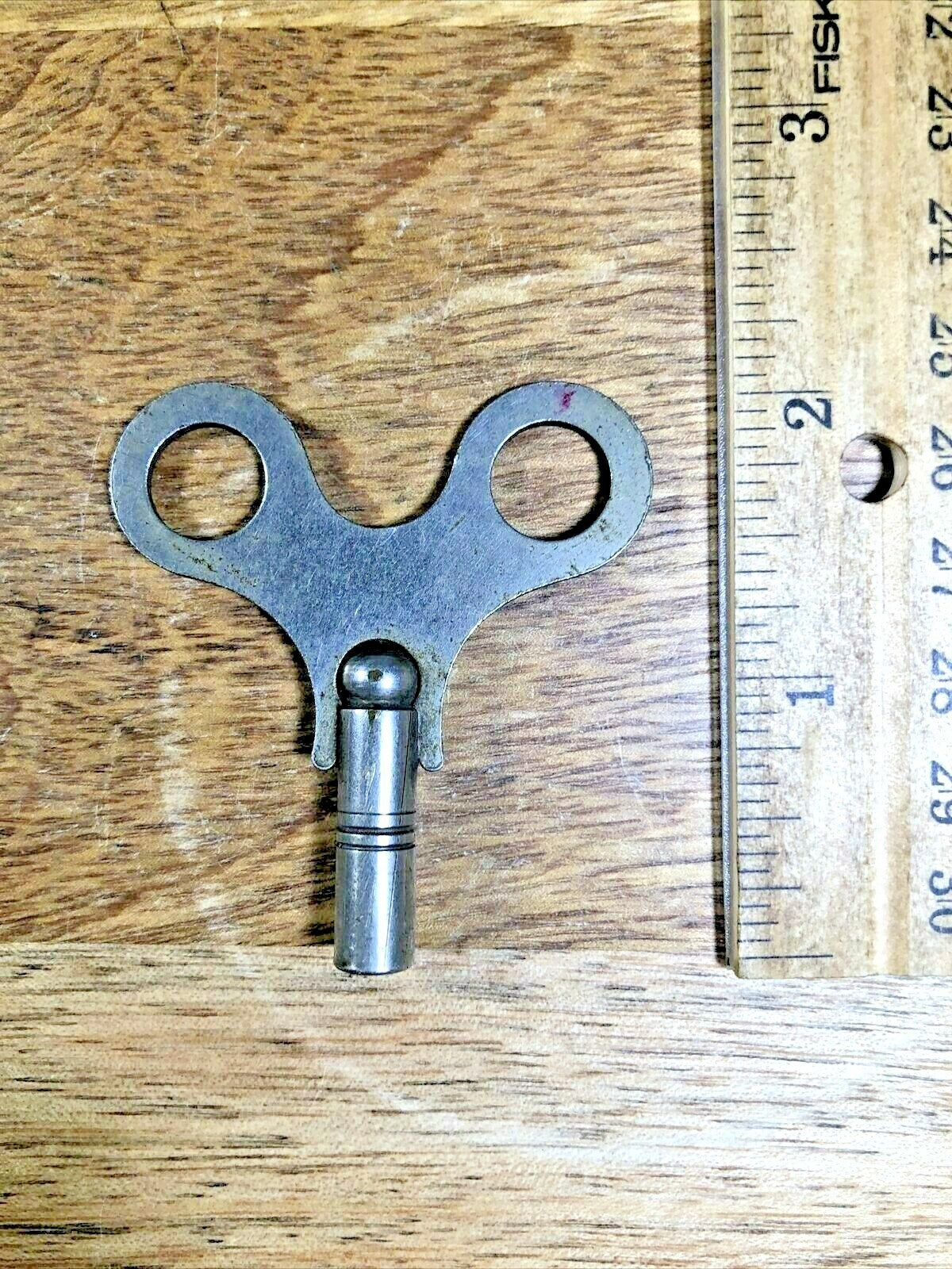 Old Clock Winding Key Size 6  / 3.75mm  (Key Lot K4022)