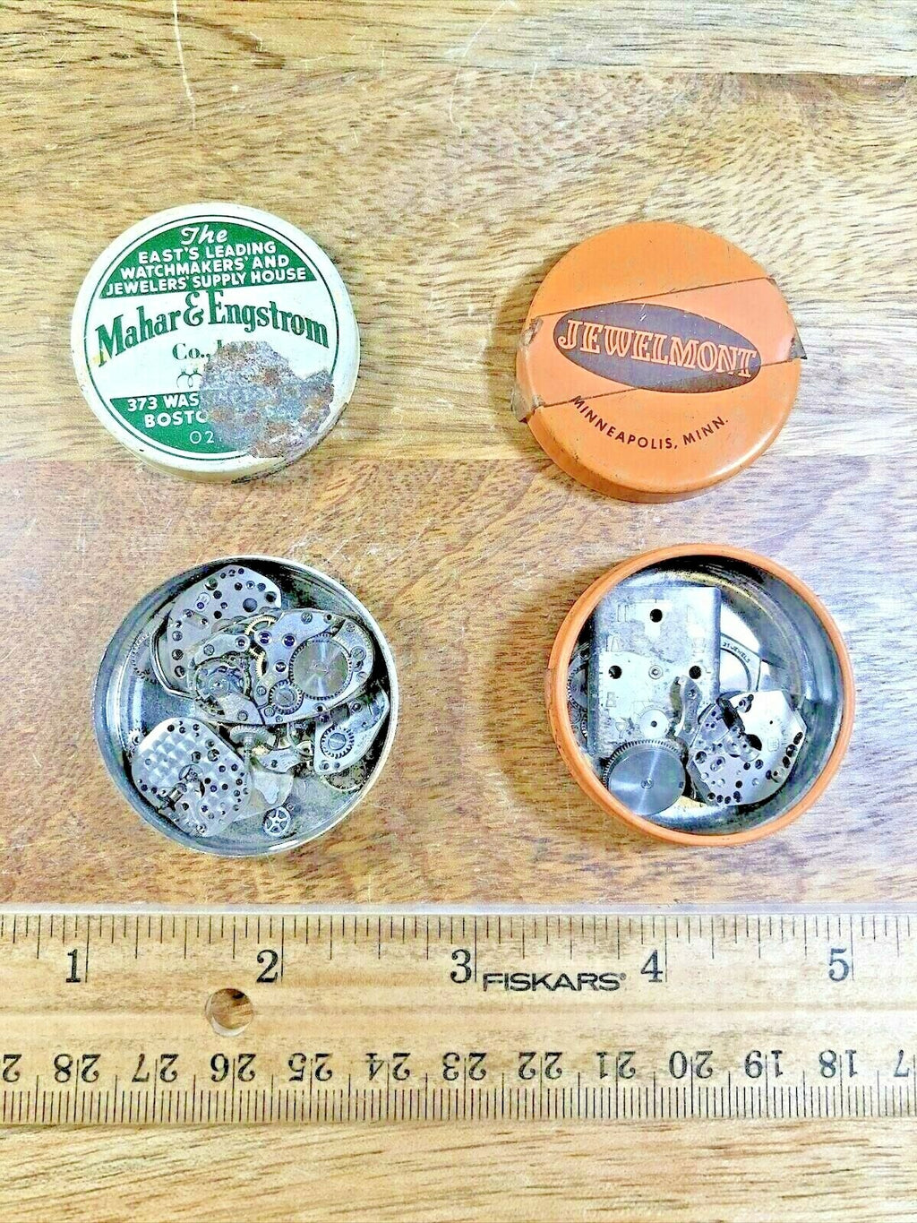 Assorted Watch Movements and Parts (For Parts/Repair) (Lot 1892)