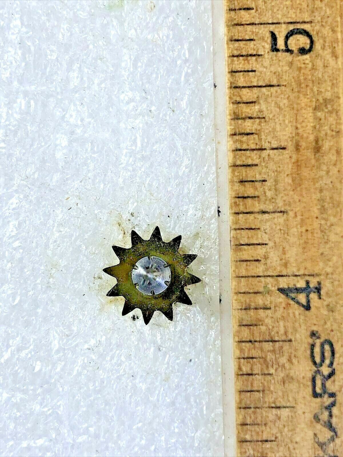 Small Hauser Novelty Clock Movement Escape Wheel  (K6489)
