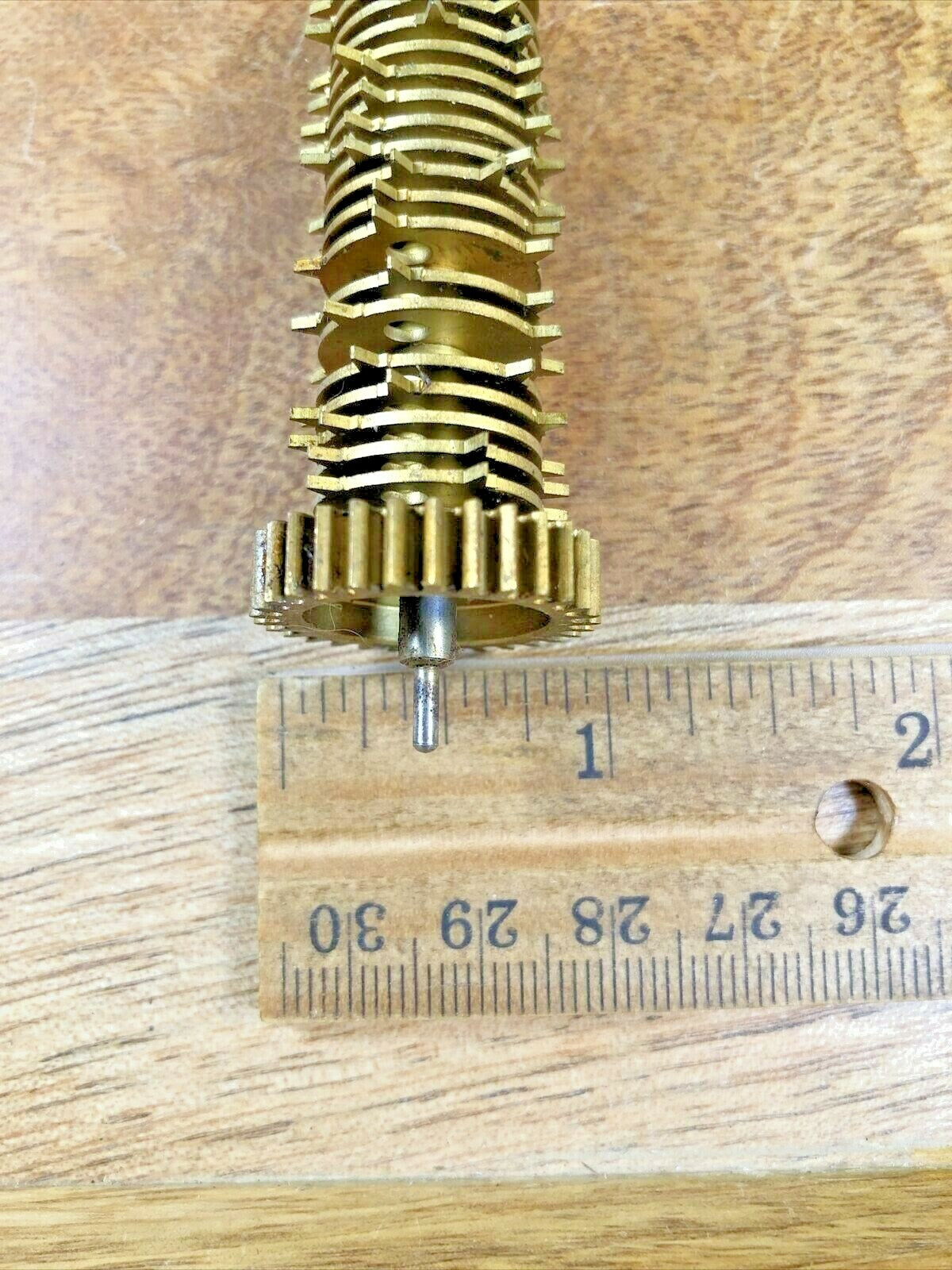 Jauch Triple Chime Clock Movement Chime Drum (See Pics to ID Mvmt) (K6170)
