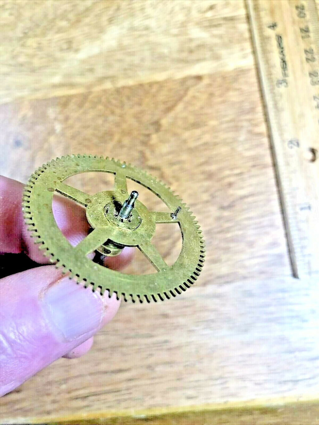 Seth Thomas Type 89 IL Clock Movement Warning Wheel (Lot K5510)