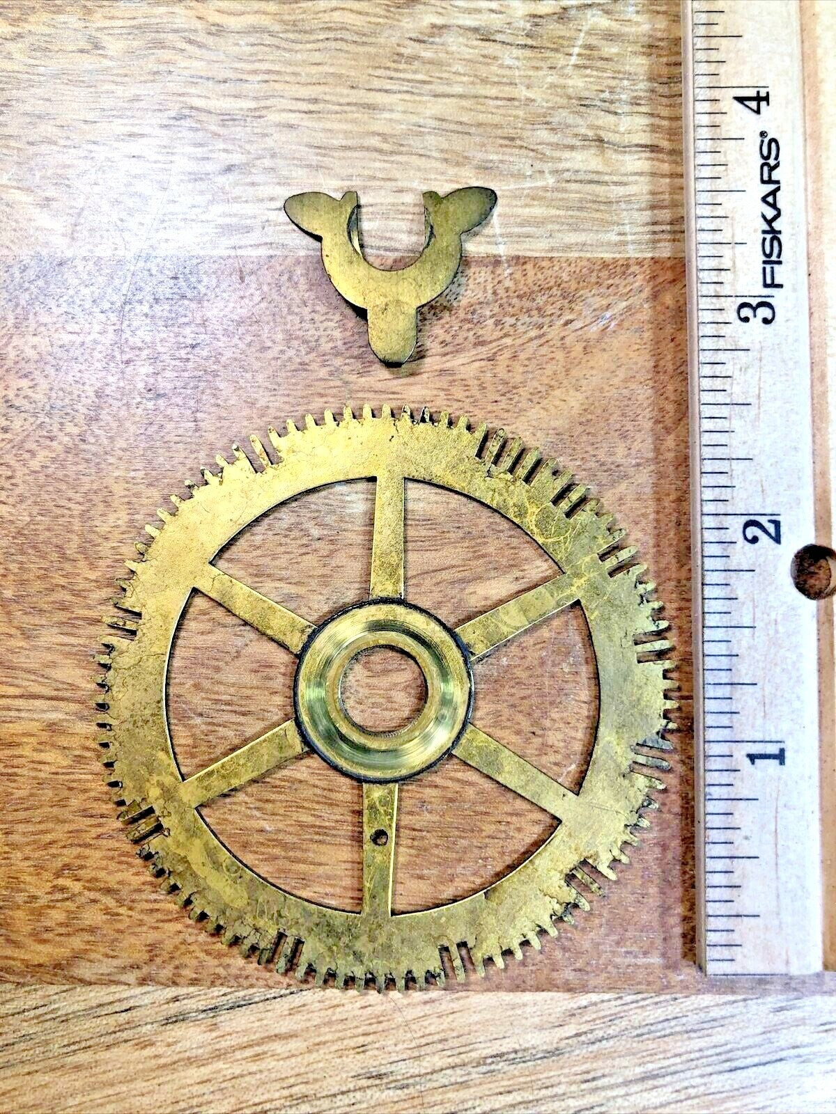 Seth Thomas 89D (Circa 1907) Clock Movement Count Wheel     (K7558)