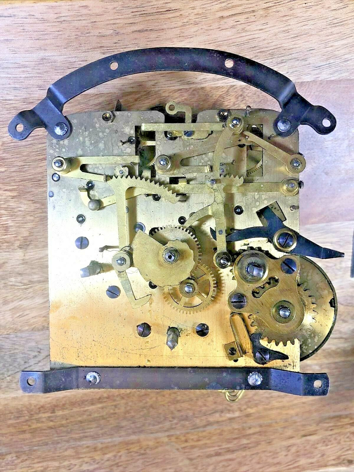 Herschede Clock Pendulum Rod and Spring (See Pics to ID Movement) (K5534)