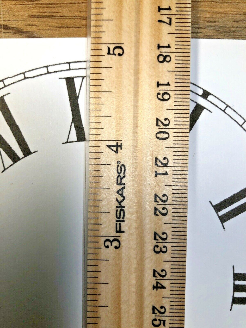 4 7/8" Gilbert Clock Replacement Paper Dial             (Lot141)
