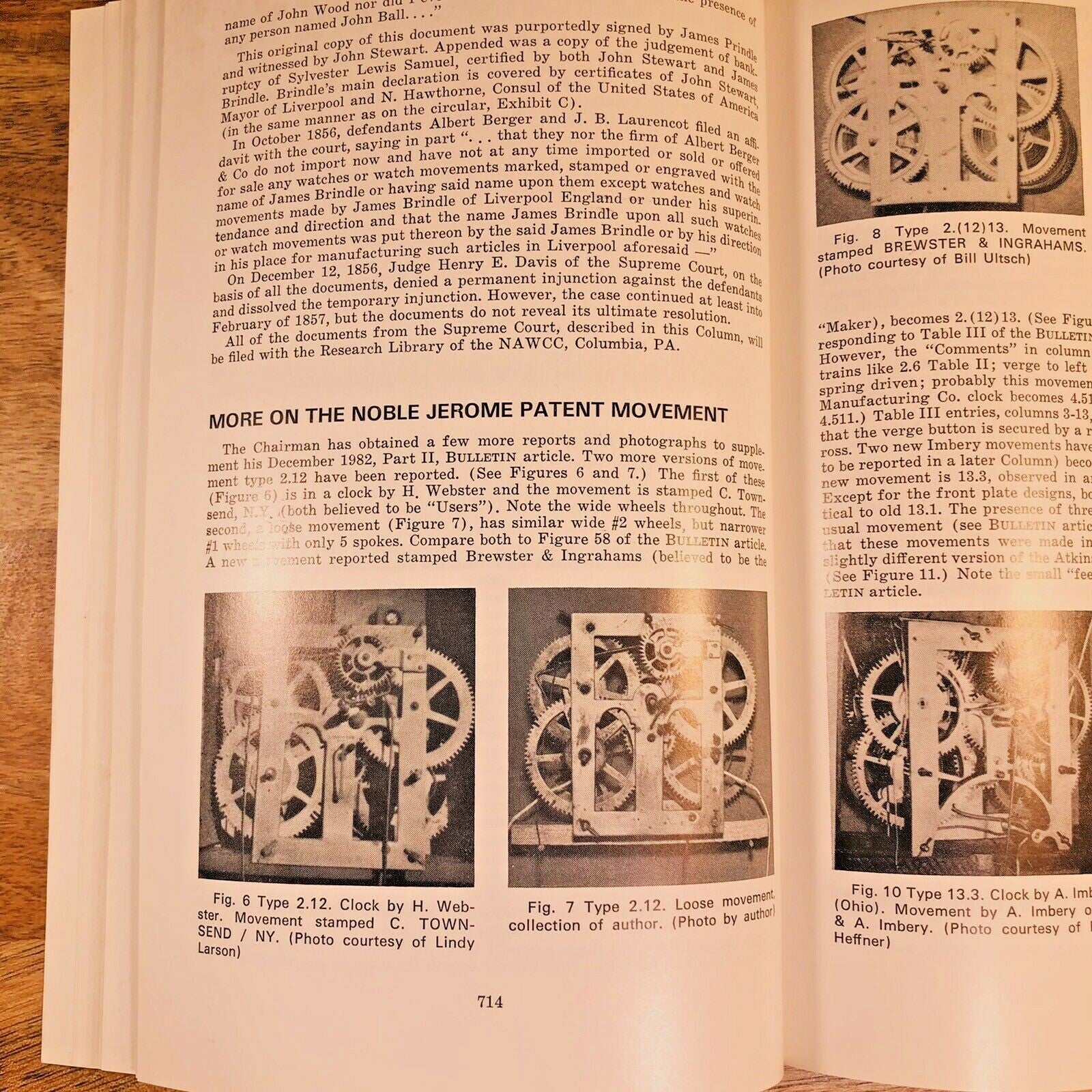NAWCC Bulletin: Unusual French Watches, Ingersoll-Trenton Watches  (K64523)