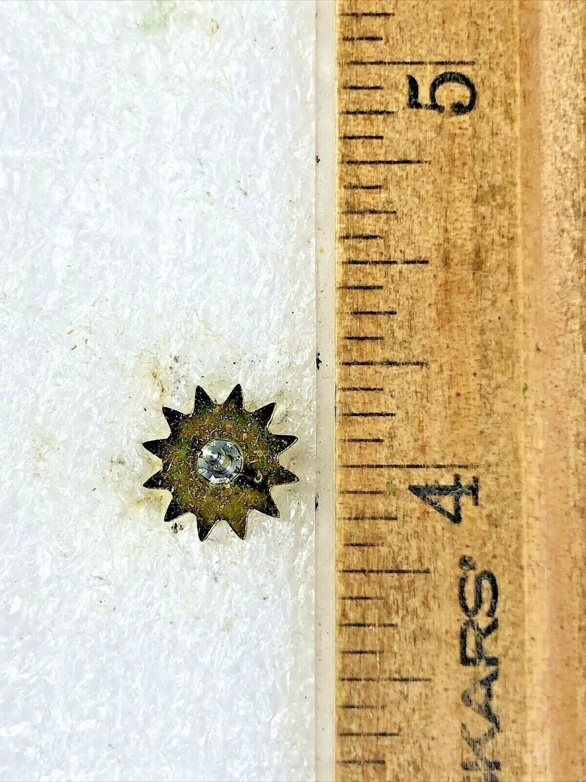 Small Hauser Novelty Clock Movement Escape Wheel  (K6489)