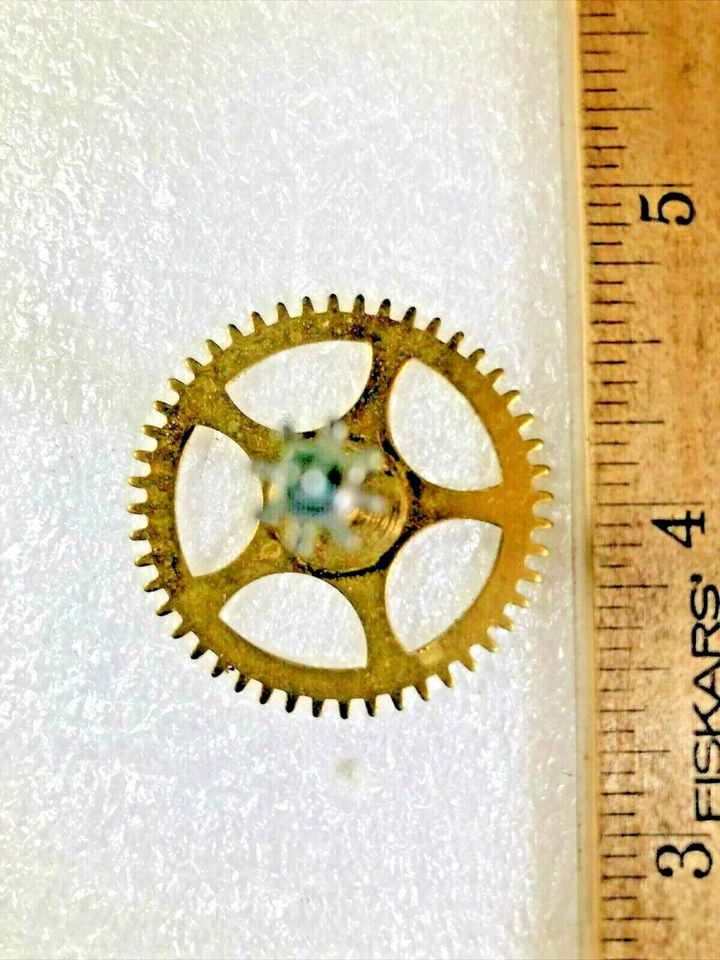 Gilbert 8 Day Clock Movement (Stamped 23)  Time Side 3rd Wheel (K5629)
