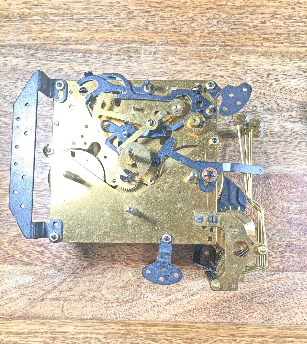 Jauch Clock Movement (PL 21cm) Rack Hook (See Pics To ID Mvmt)    (K8543)