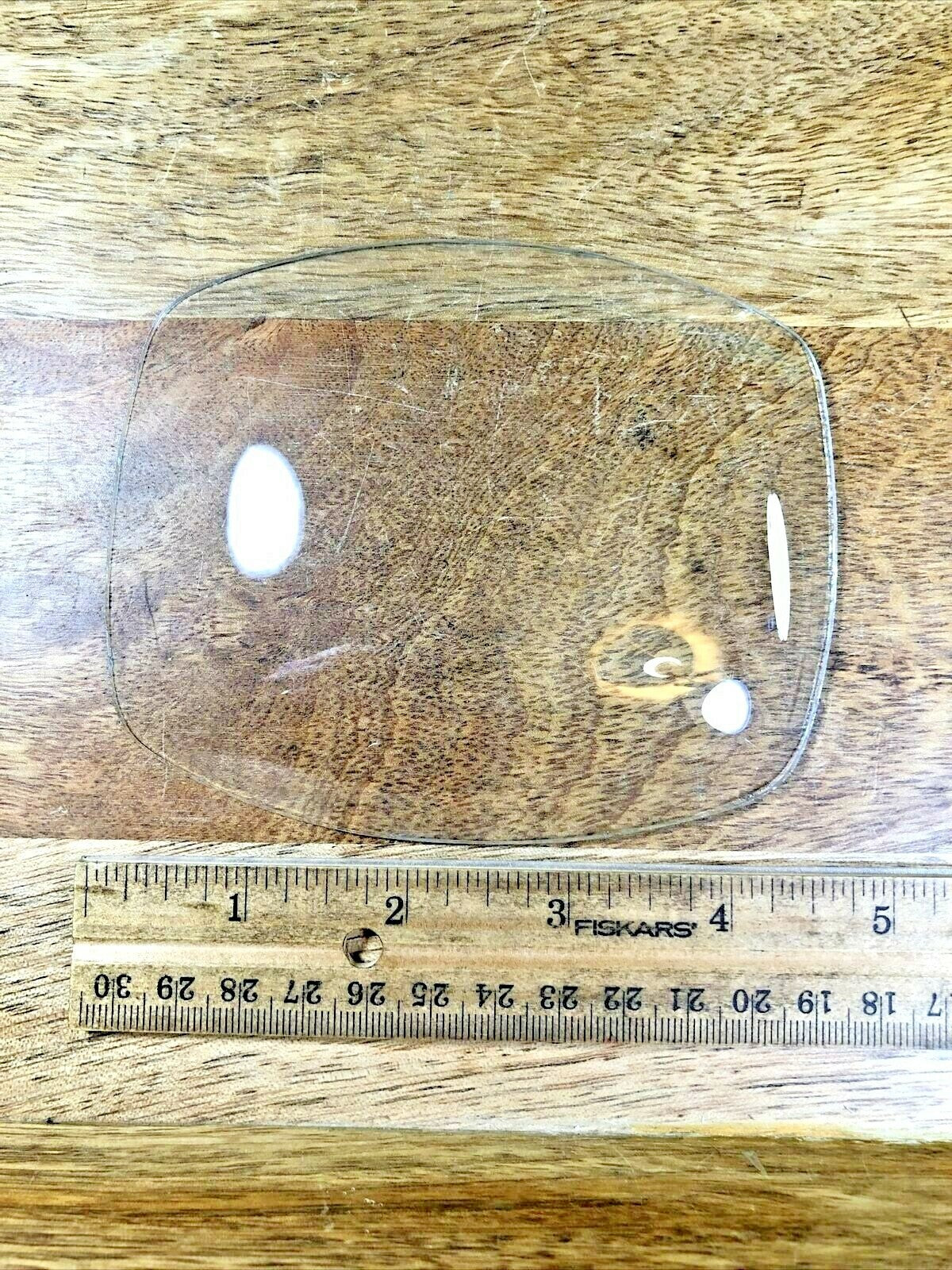Unusual Shaped Convex Clock Glass   (K6239)