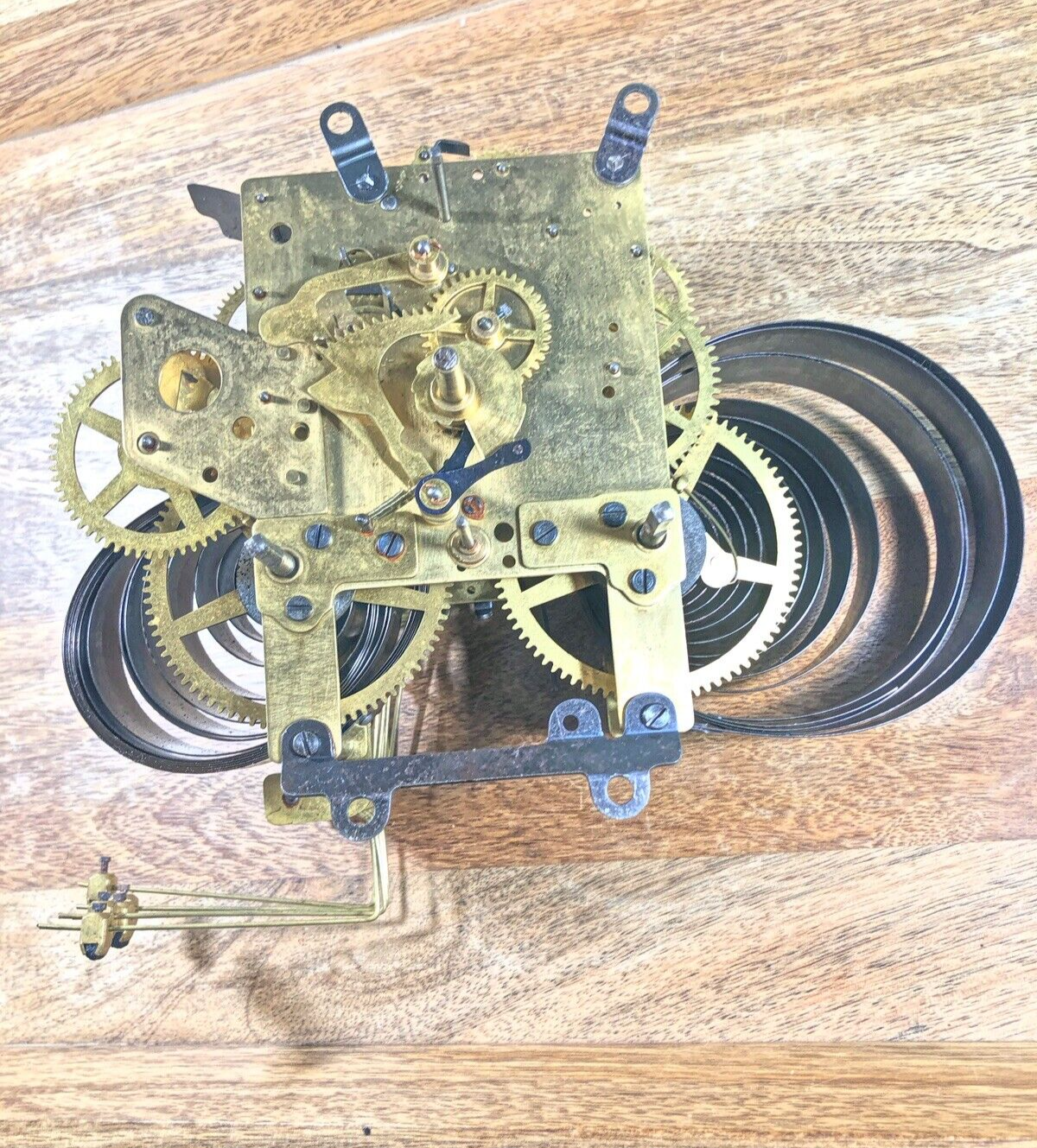 Sessions Westminster Chime Clock Movement Pendulum Rod and Spring (K9480)