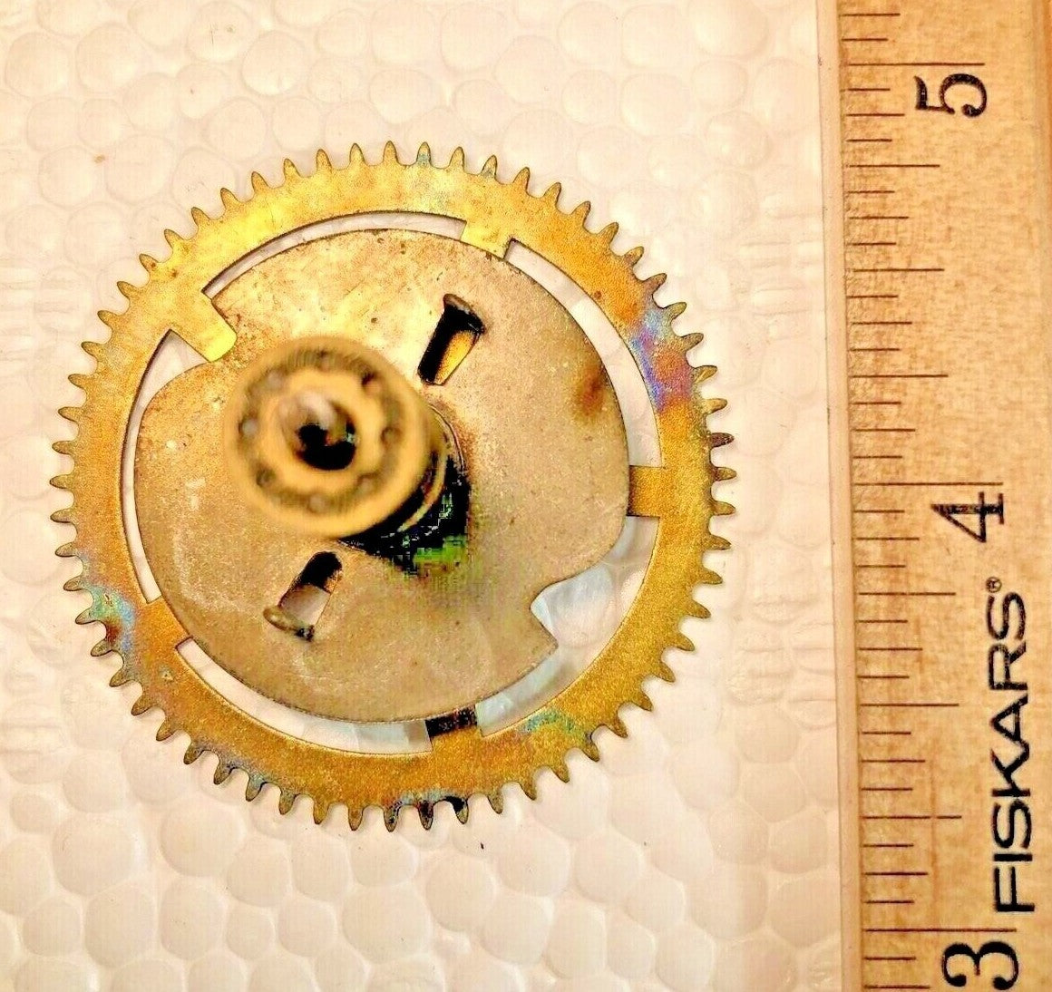 Sessions Clock Movement Strike Side 3rd Wheel (See Pics To ID Mvmt)    (K7418)