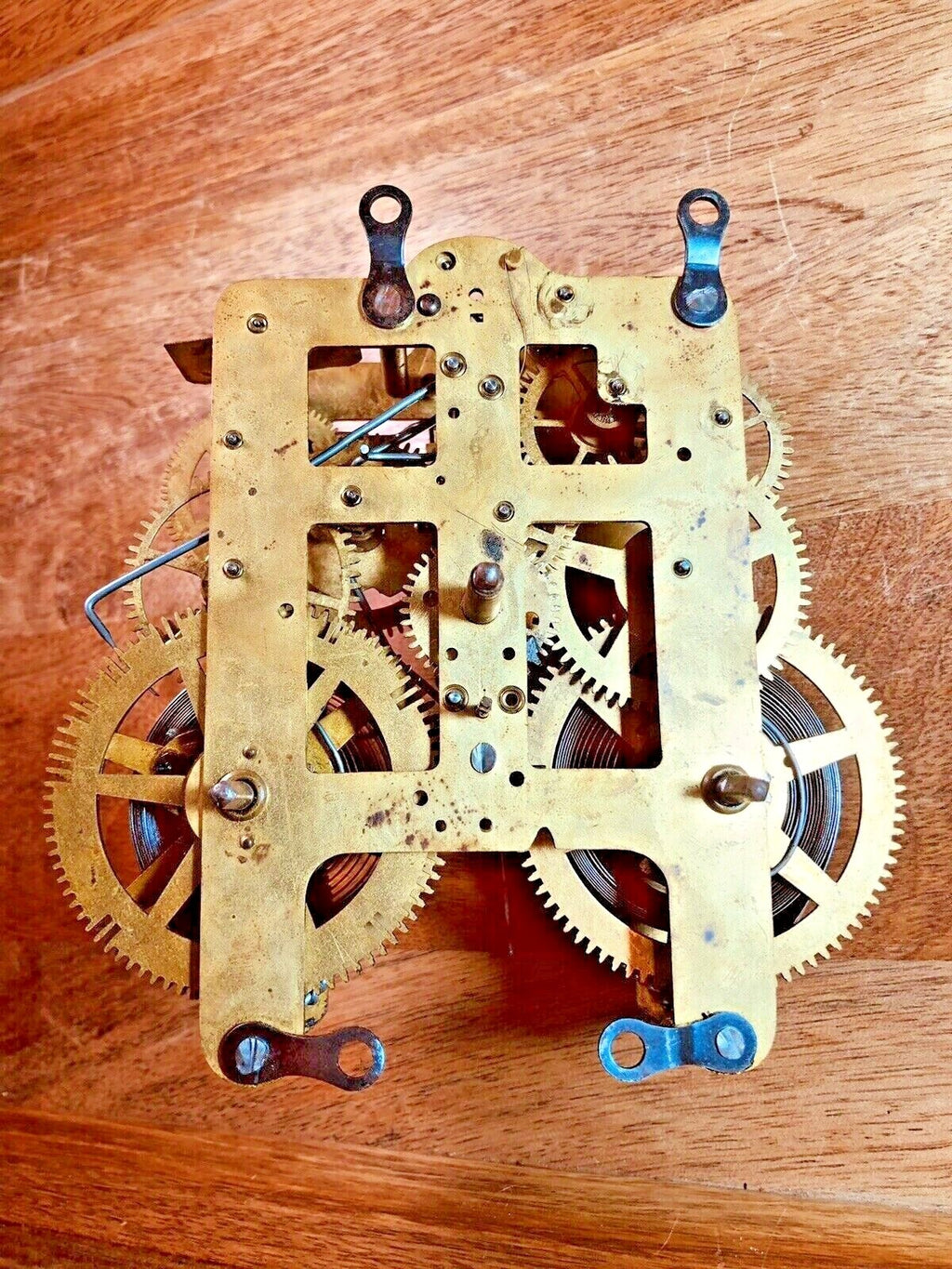 Old Seth Thomas 89I Clock Movement Upper Back Plate (K7748)