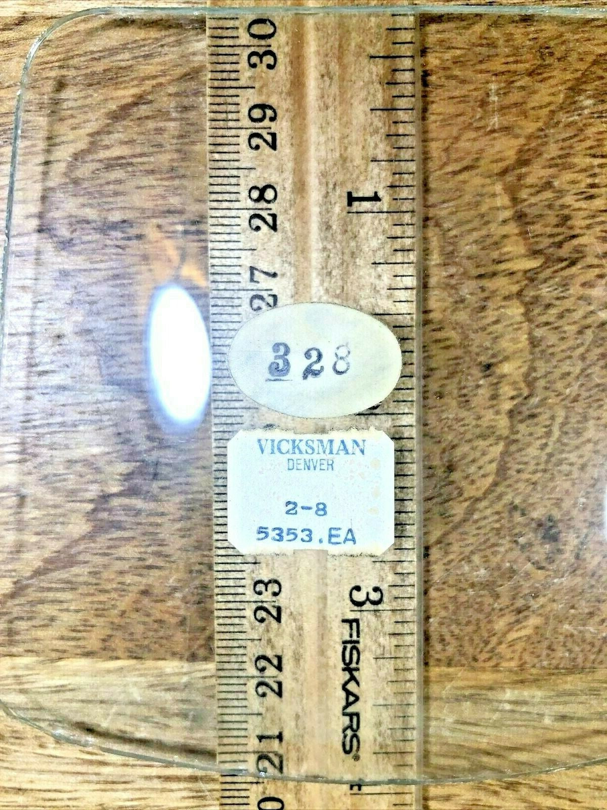 Vicksman #328 Convex Clock Glass (Lot K3052)