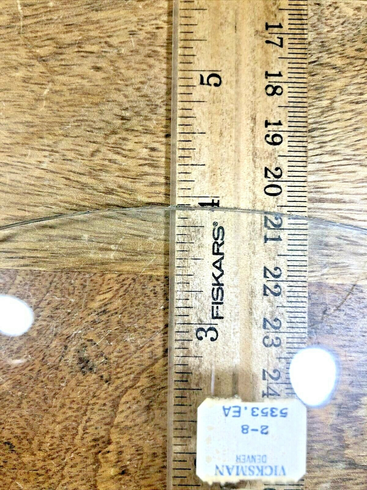 Vicksman #328 Convex Clock Glass (Lot K3052)