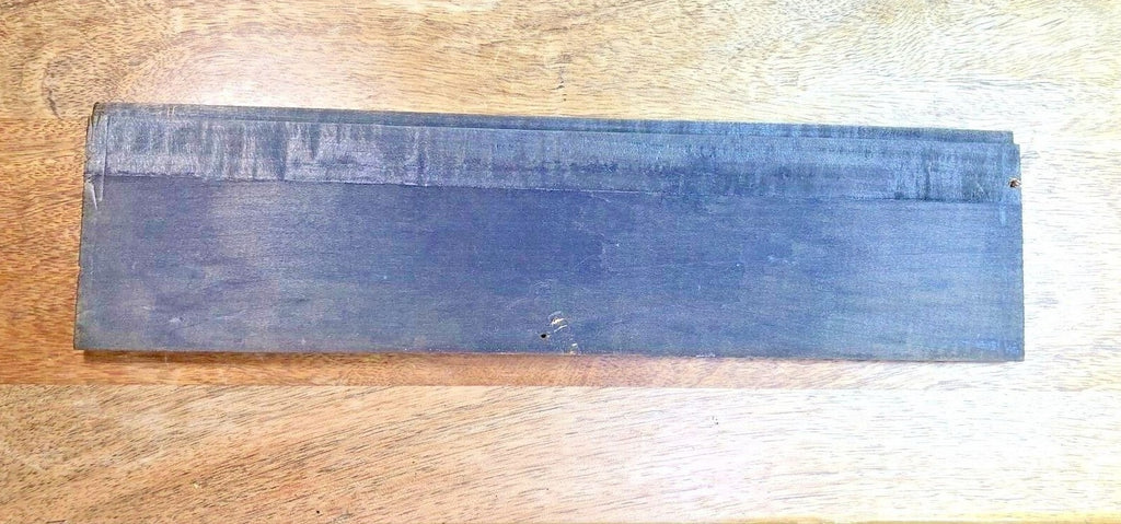 Old Sessions Clock Bottom Back Board 12 5/16 Inches X  3 3/16 Inches  (LL5123)