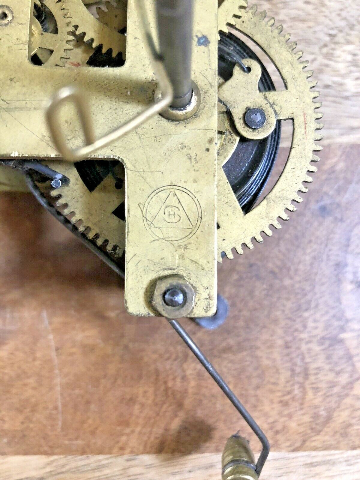 Korean 8 Day Clock Movement (Nam Young) Strike Side 3rd Wheel (K5679)