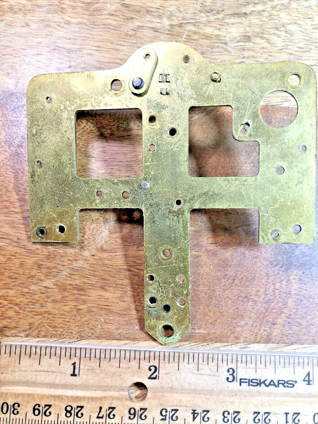 Old Seth Thomas 89I Clock Movement Upper Back Plate (K7748)