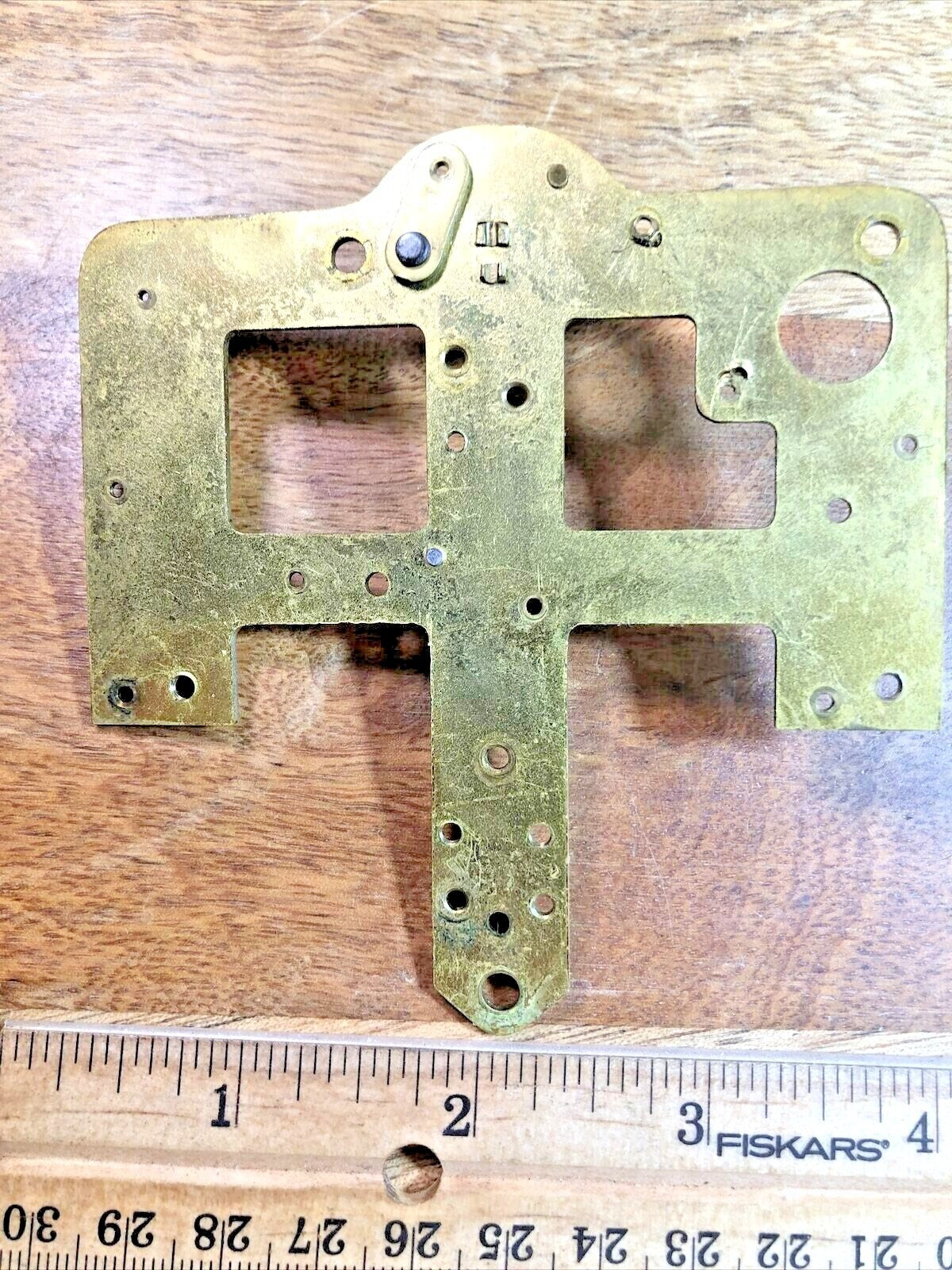 Old Seth Thomas 89I Clock Movement Upper Back Plate (K7748)