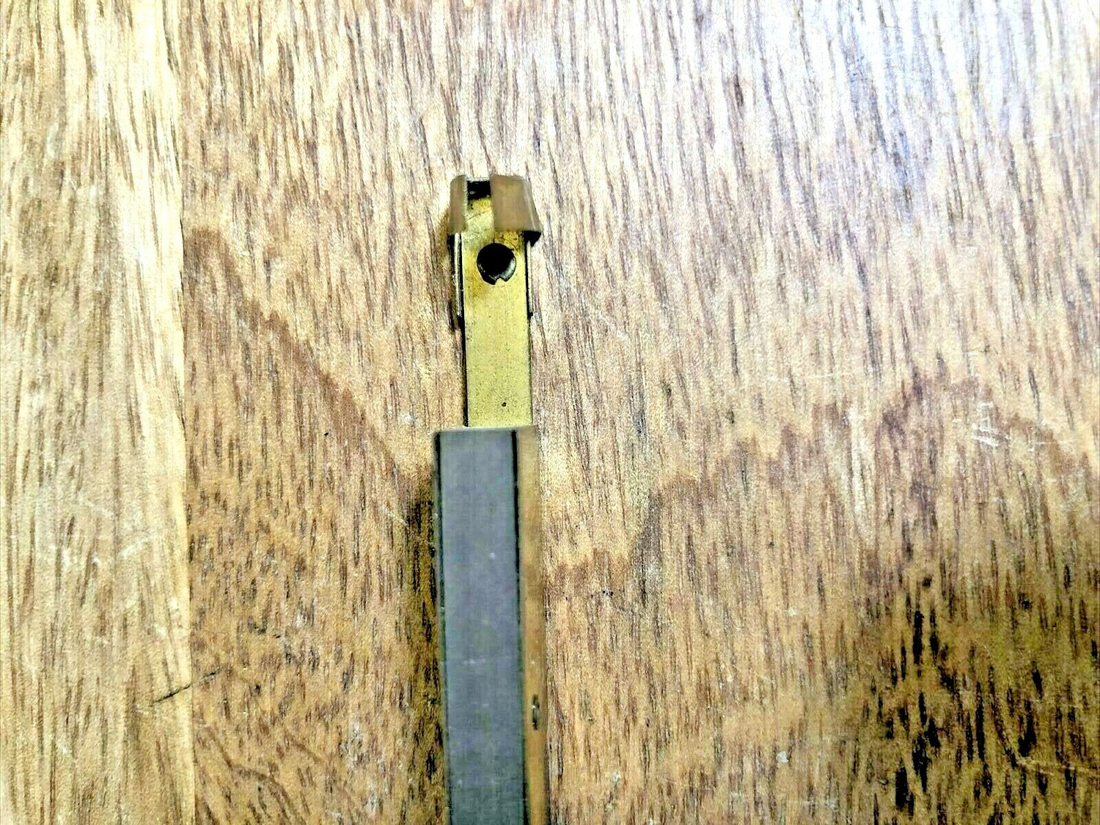 Unique Old 11 1/4 Inch Flat Clock Pendulum Rod (LL5008)