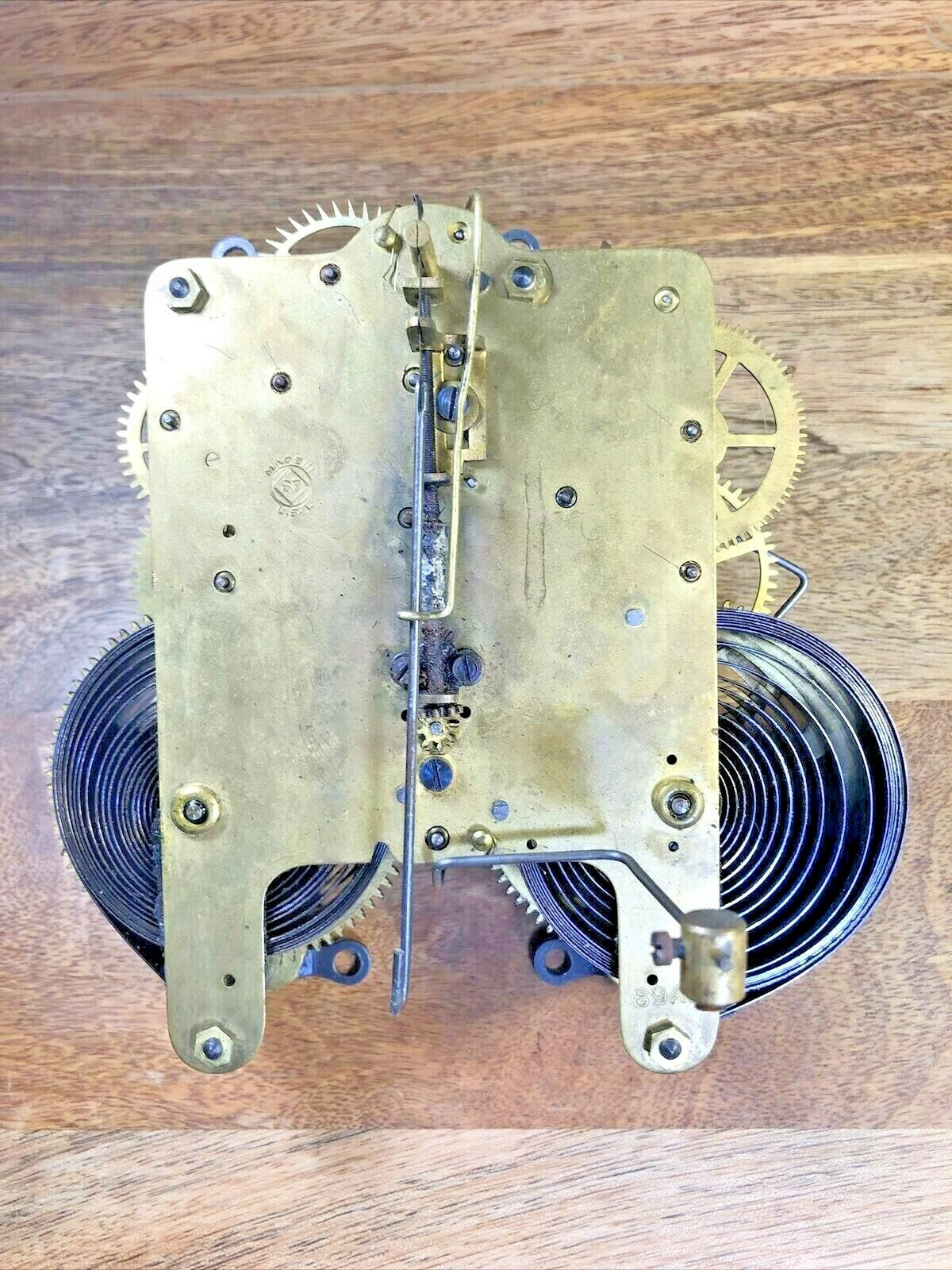 Seth Thomas 89AL Clock Movement Time Side 3rd Wheel (See Pics To ID Mvmt) (K7100