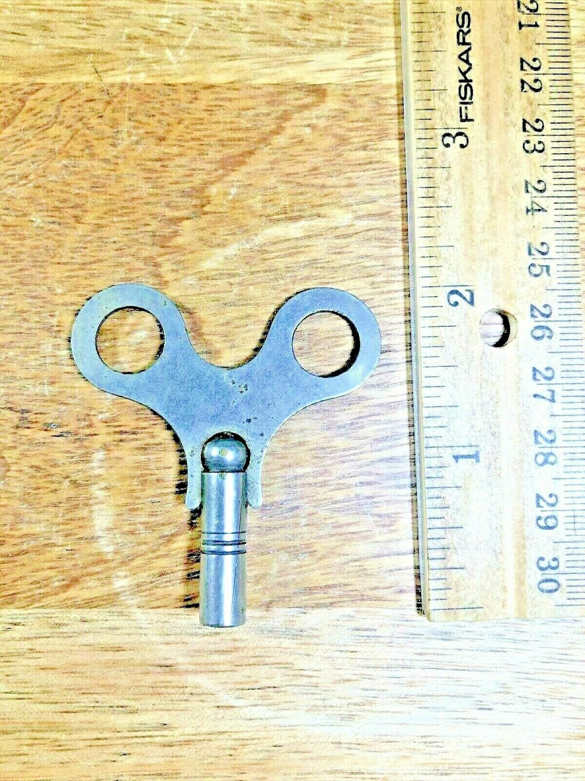Old Clock Winding Key Size 6  / 3.75mm  (Key Lot K4022)