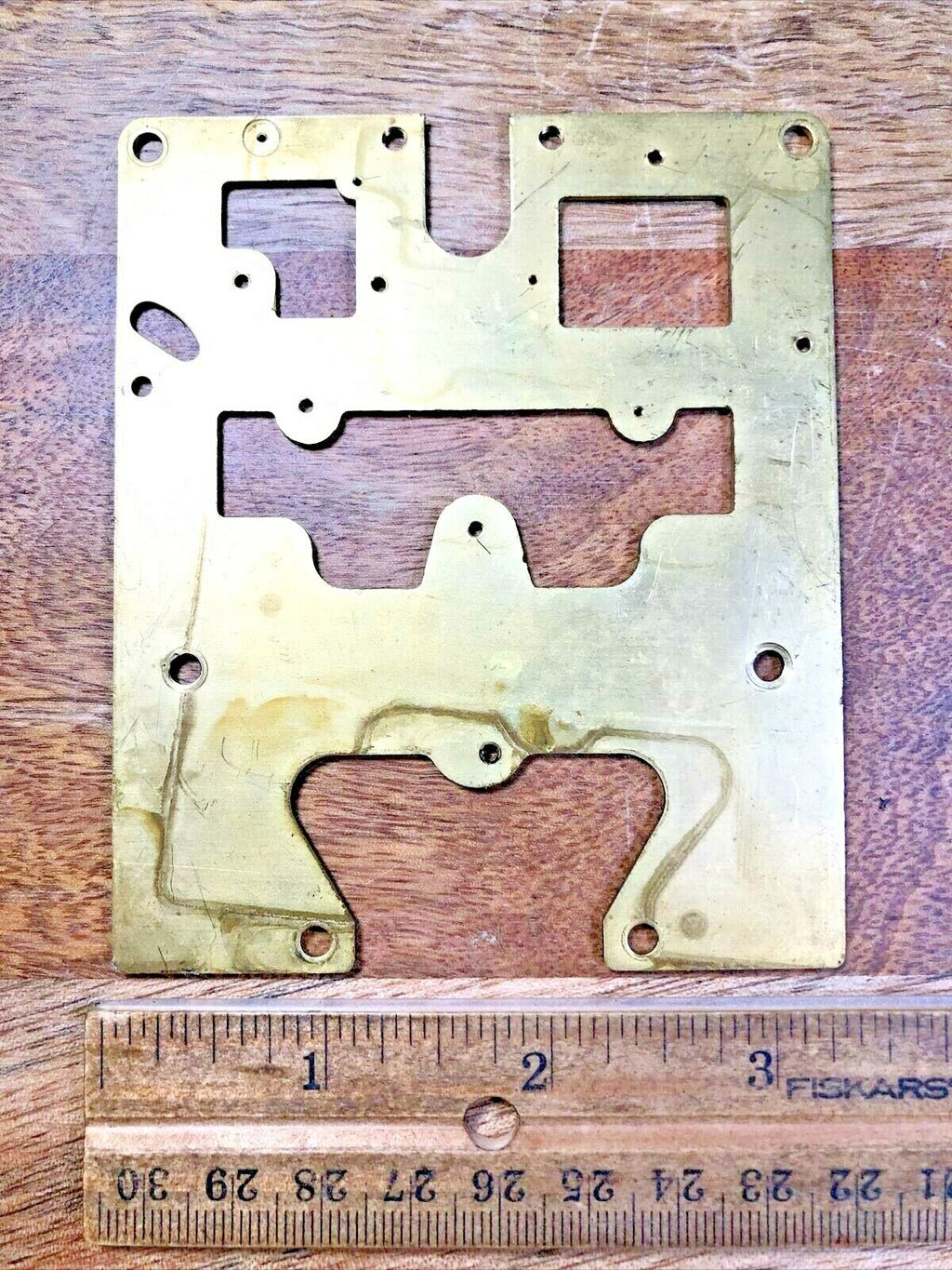 Chinese Clock Movement Back Plate (Pivots Look Good) (K6865)