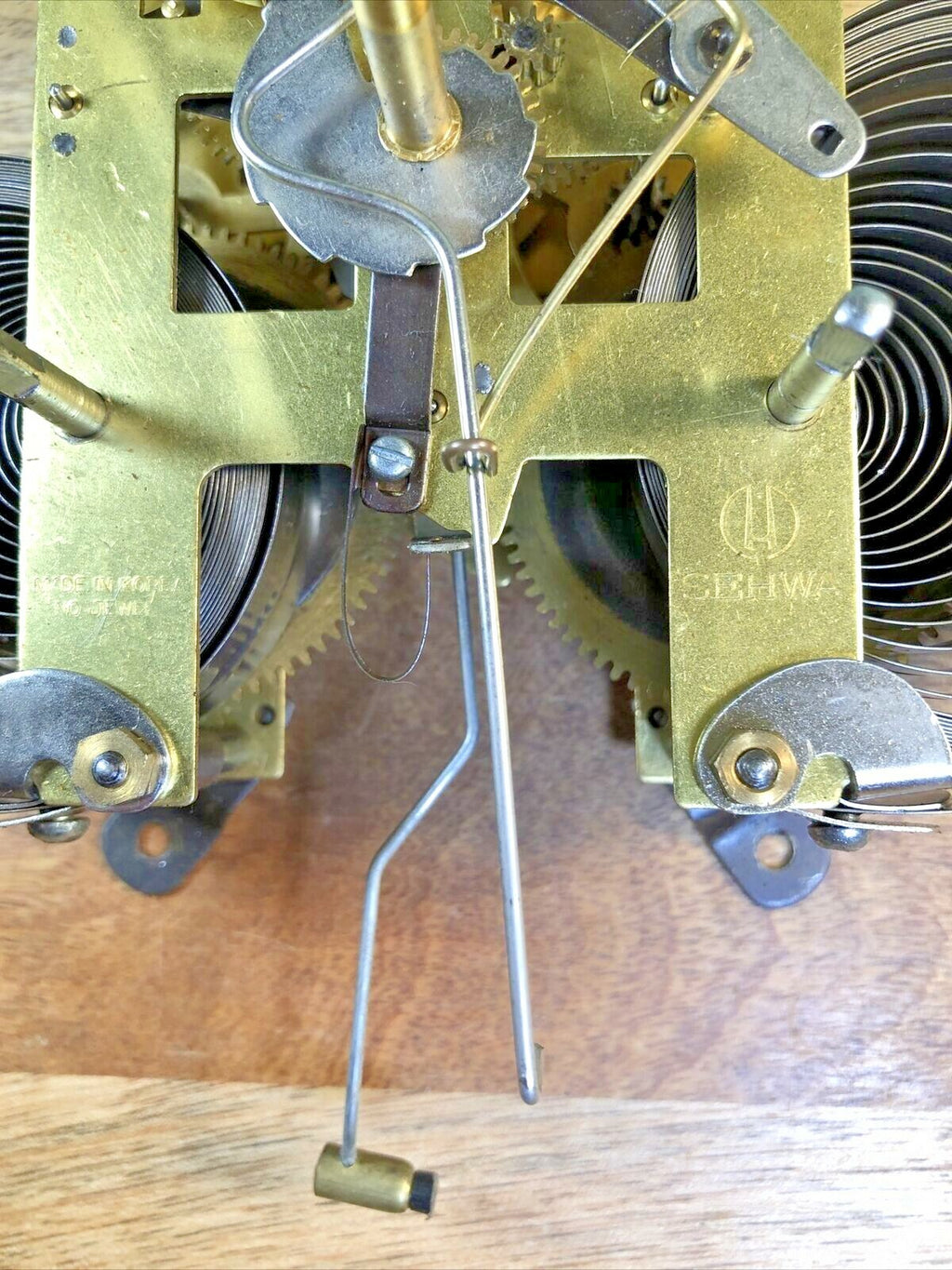 35 Day Korean Clock Movement Gong Silent Lever (K6987)