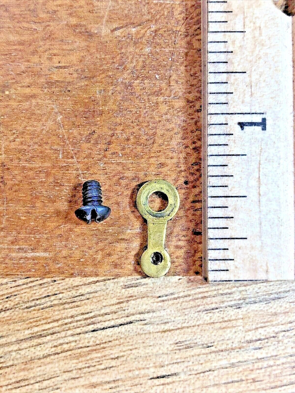 Waterbury "Marvel" Clock Movement Crutch/Verge Pivot (See Pics To ID ) (K7641)