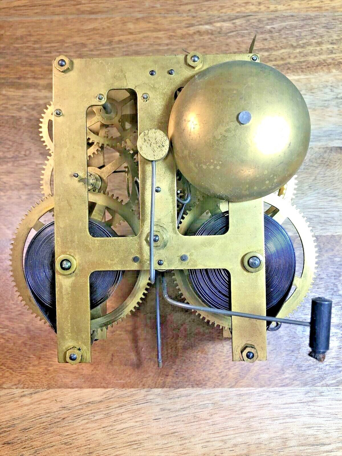 Old Ingraham (Stamped 7 01) Clock Time Side 4th Wheel (See Pics To ID) (K7260)