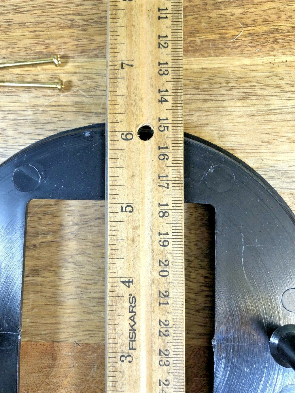Plastic Mantel Clock Back Door For Quartz Clock Movements (K5985)