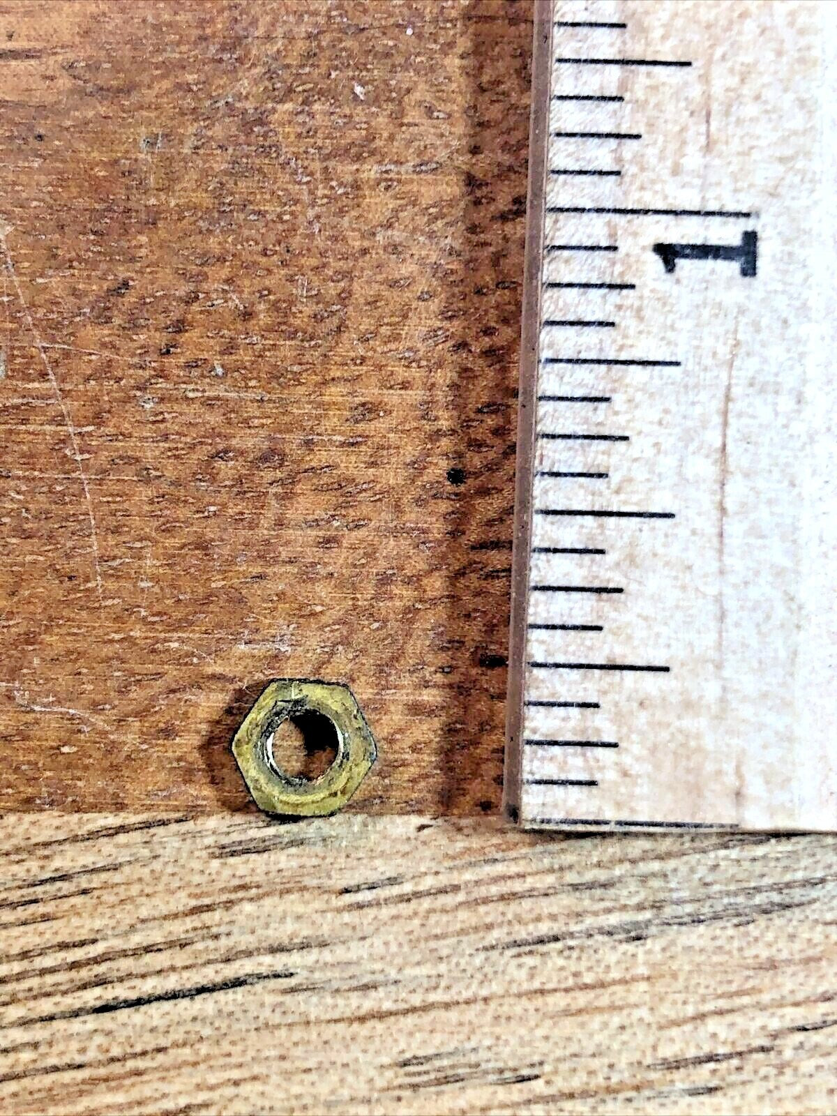 Waterbury "Marvel" Clock Movement Nut  (See Pics To ID Mvmt) (K7645)