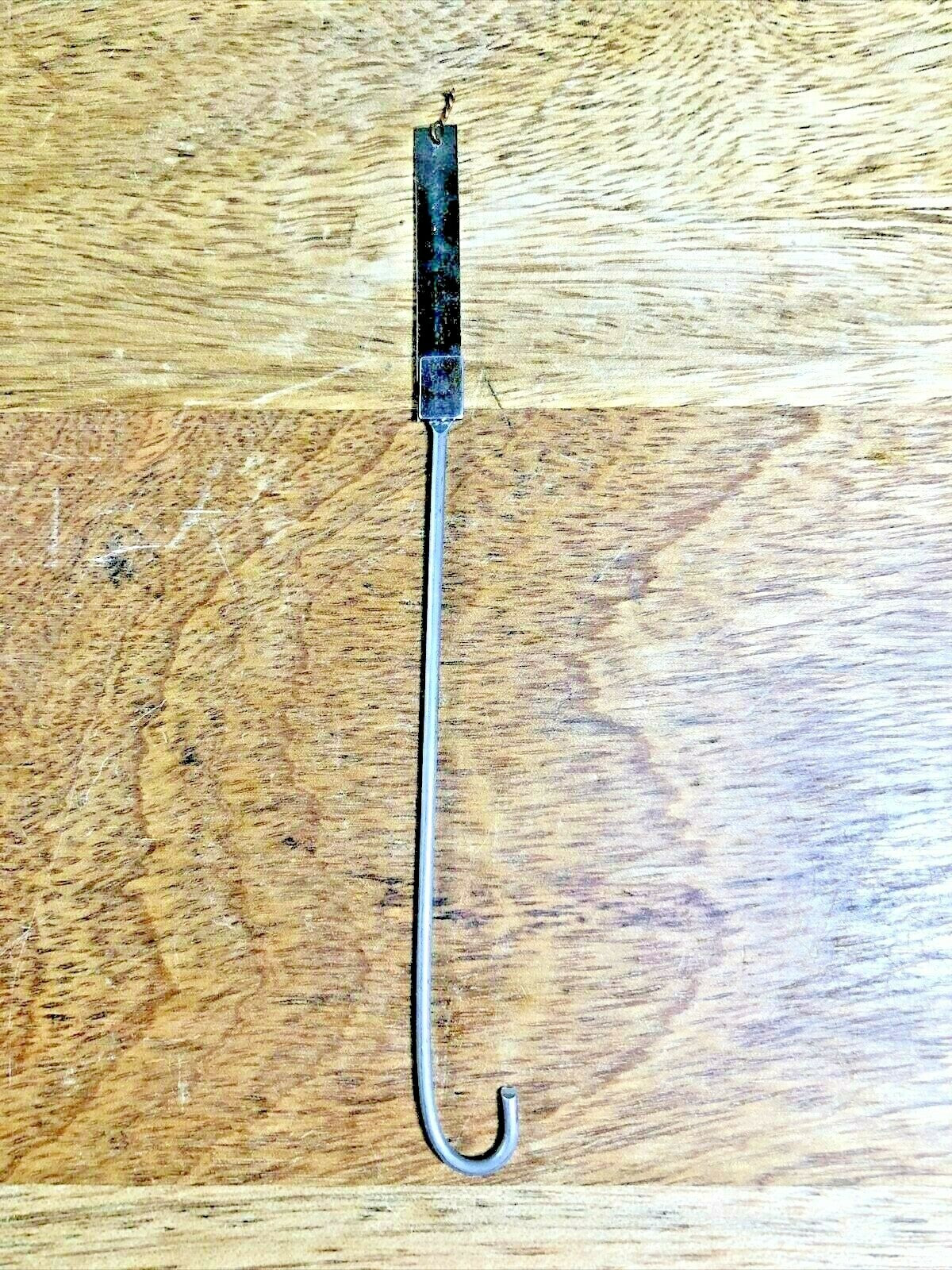 Waterbury Clock Pendulum Rod and Spring (See Pics to ID Movement) (K5720)