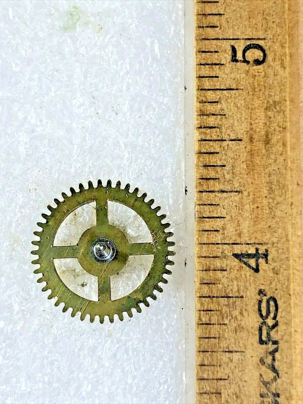 Small Hauser Novelty Clock Movement 3rd Wheel    (K6491)