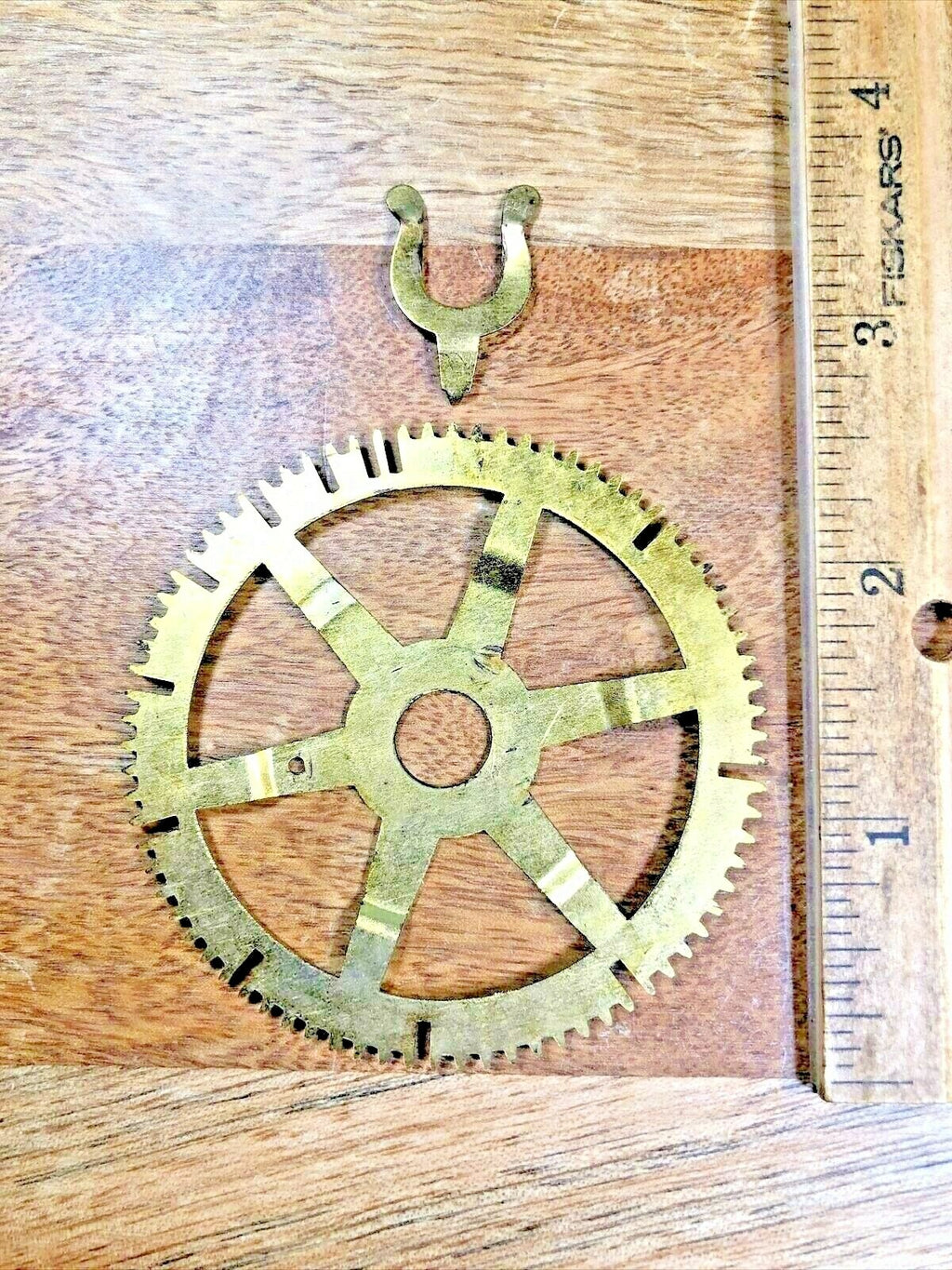 Unmarked Clock Movement (Ingraham?) Count Wheel (K6554)