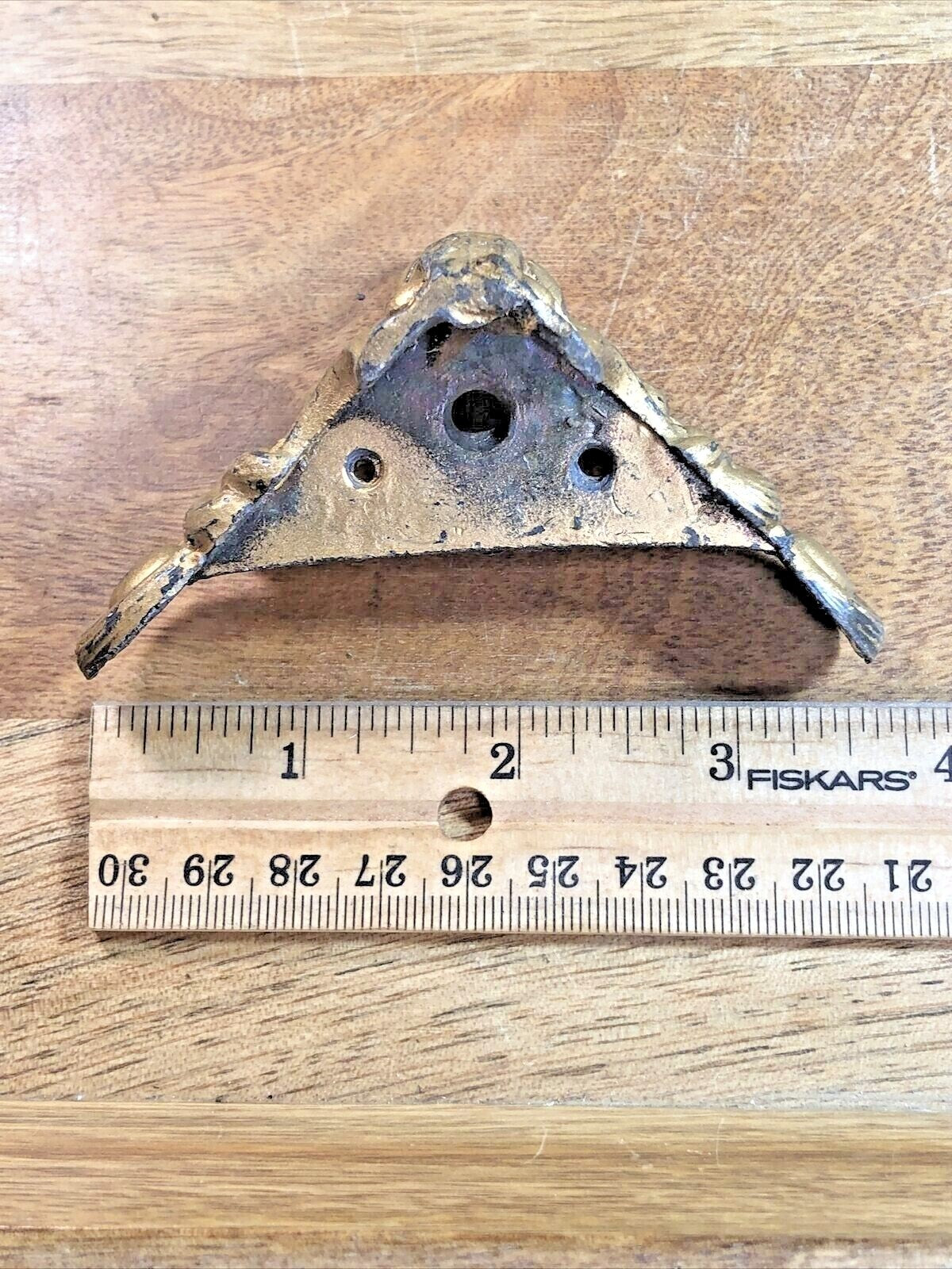 Old Black Mantle Clock Foot (K7621)