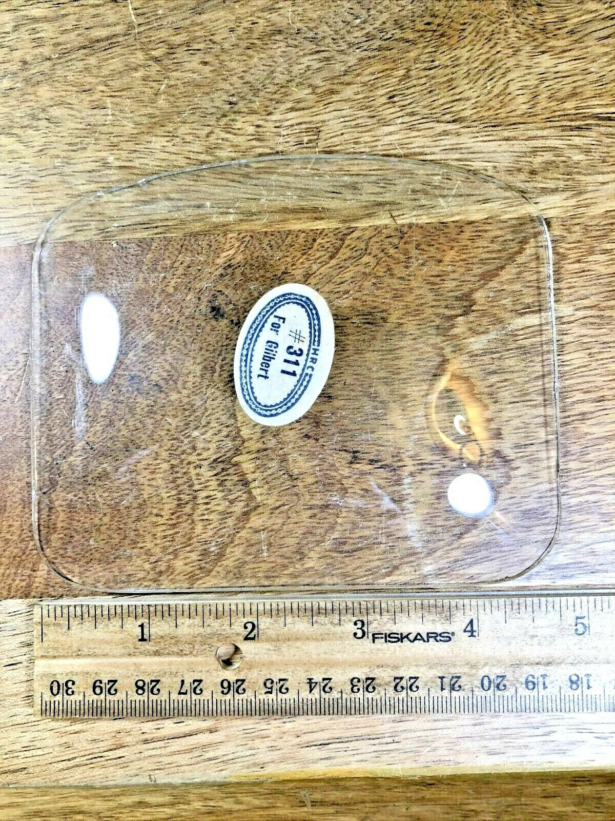 Clock Glass HRC # 311 for Gilbert Clocks (K3042)