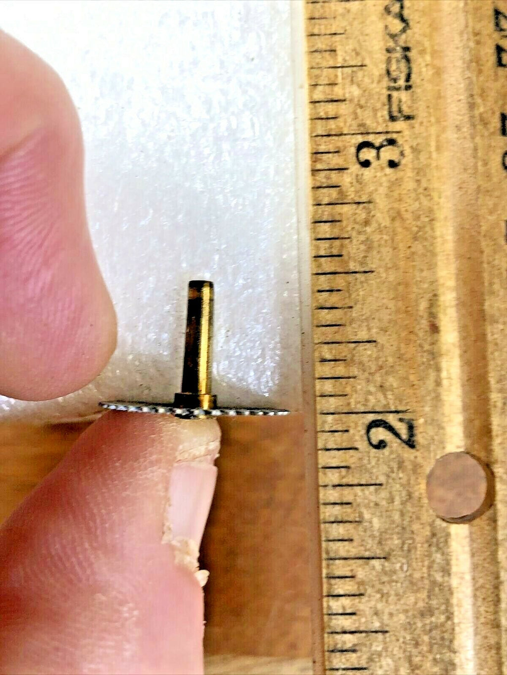 Small Hauser Novelty Clock Movement Minute Wheel  (K6487)