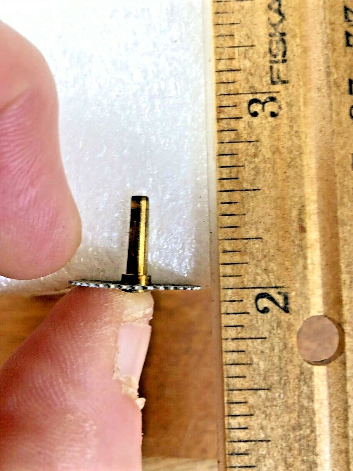 Small Hauser Novelty Clock Movement Minute Wheel  (K6487)
