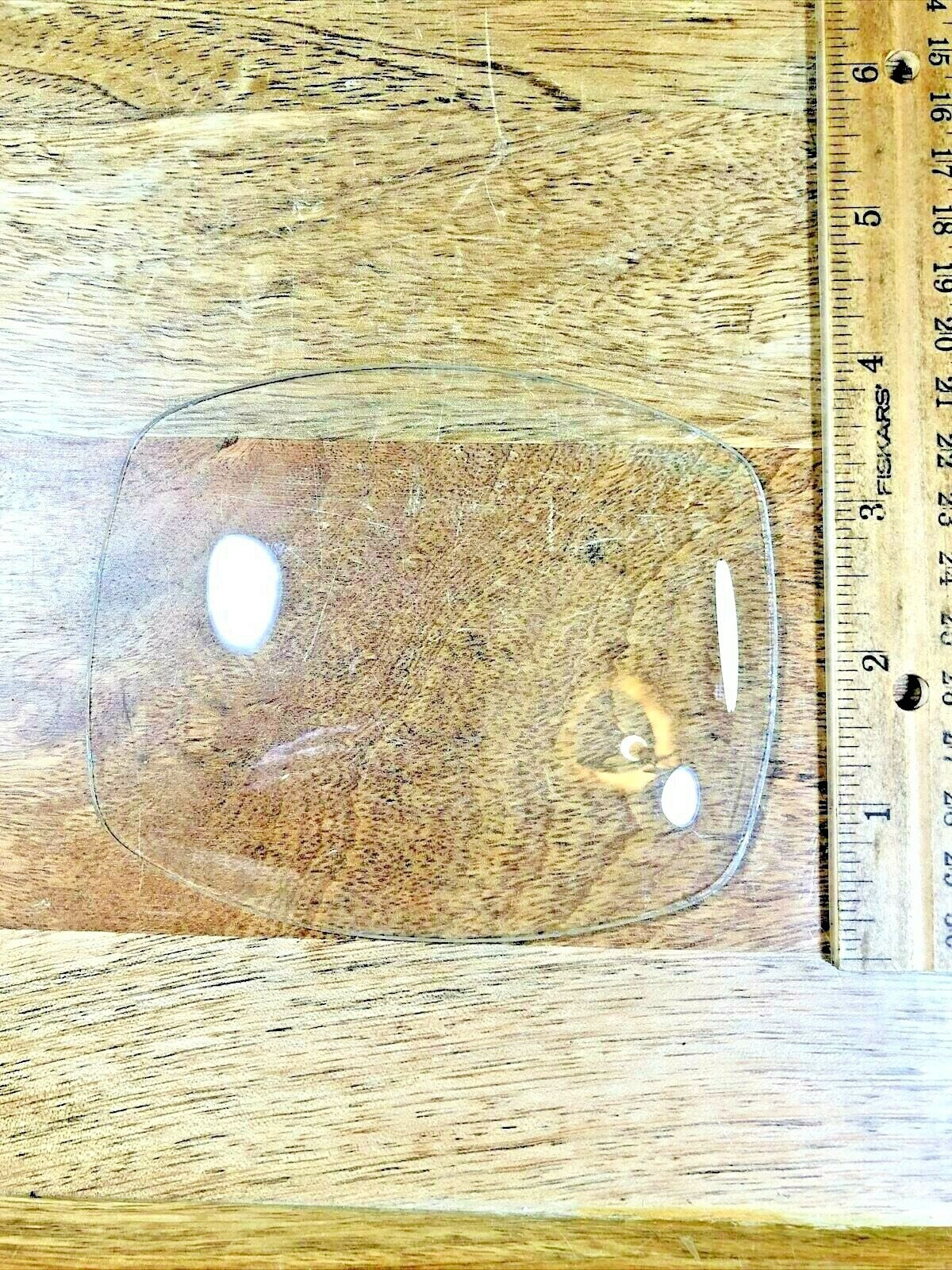 Unusual Shaped Convex Clock Glass   (K6239)