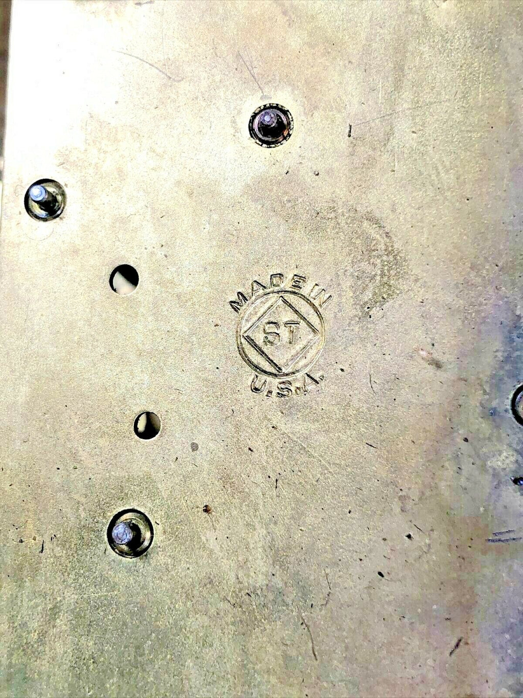 Seth Thomas 89AL Clock Movement Nut (See Pics To ID Movement)( K7116)